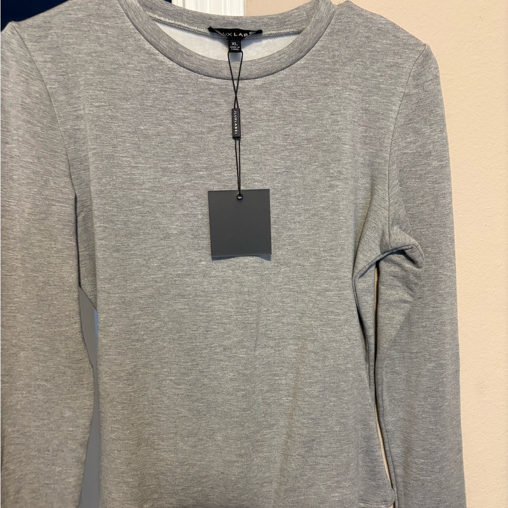 Lux Label Gray bodysuit XL